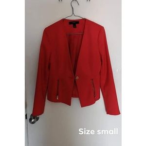 Small coral blazer